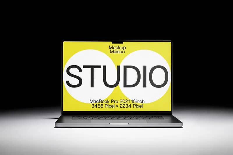 MacBook Pro GRD06 Mockup