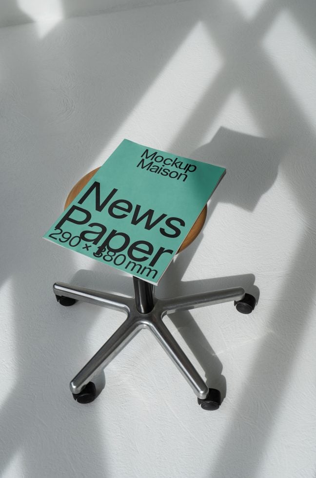 Newspaper NP G03 Mockup preview 3
