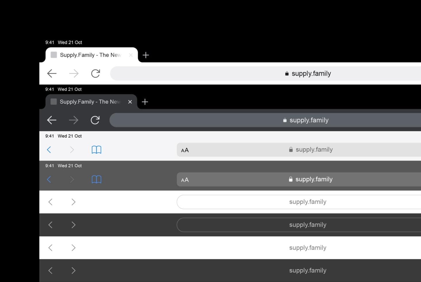Outlined Browsers preview 3