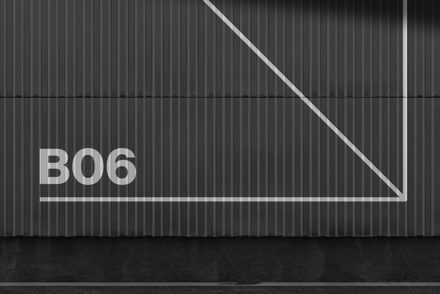Wall Sign 02 Standard Mockup preview 3