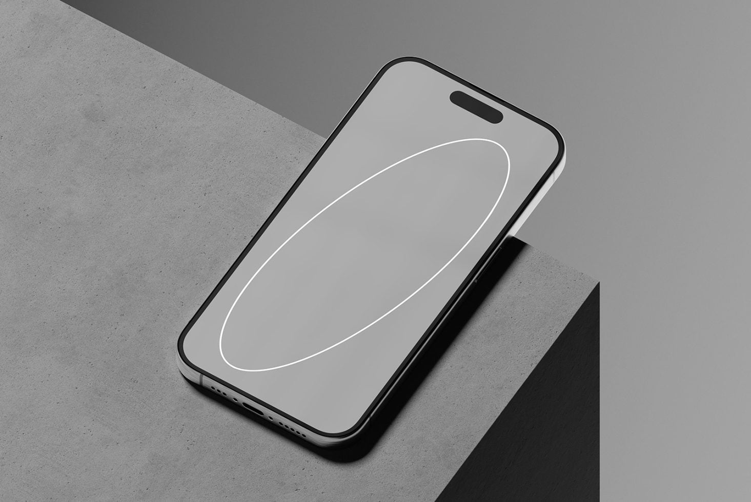 iPhone 15 Pro Standard Mockup 25