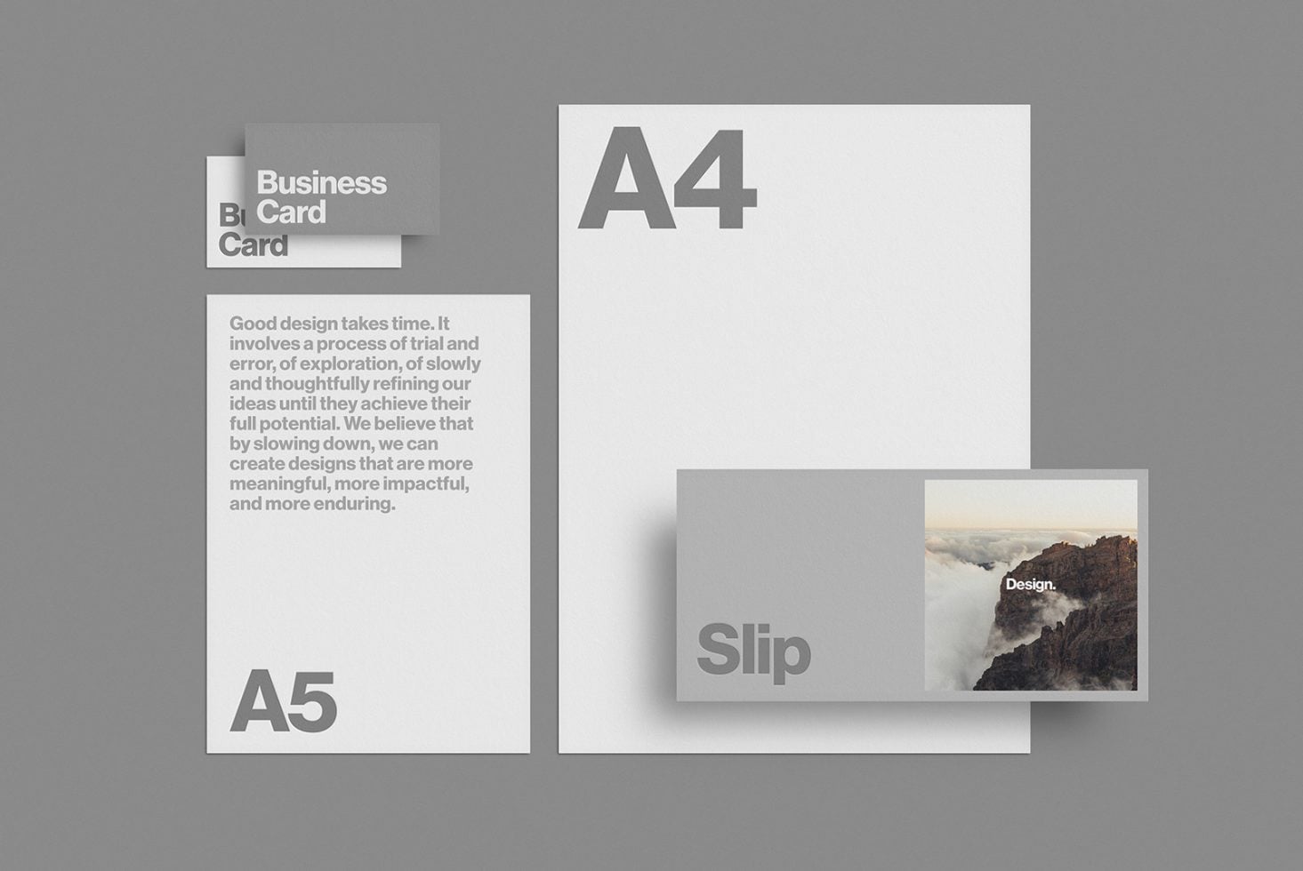 Stationery Standard—X Mockup 01