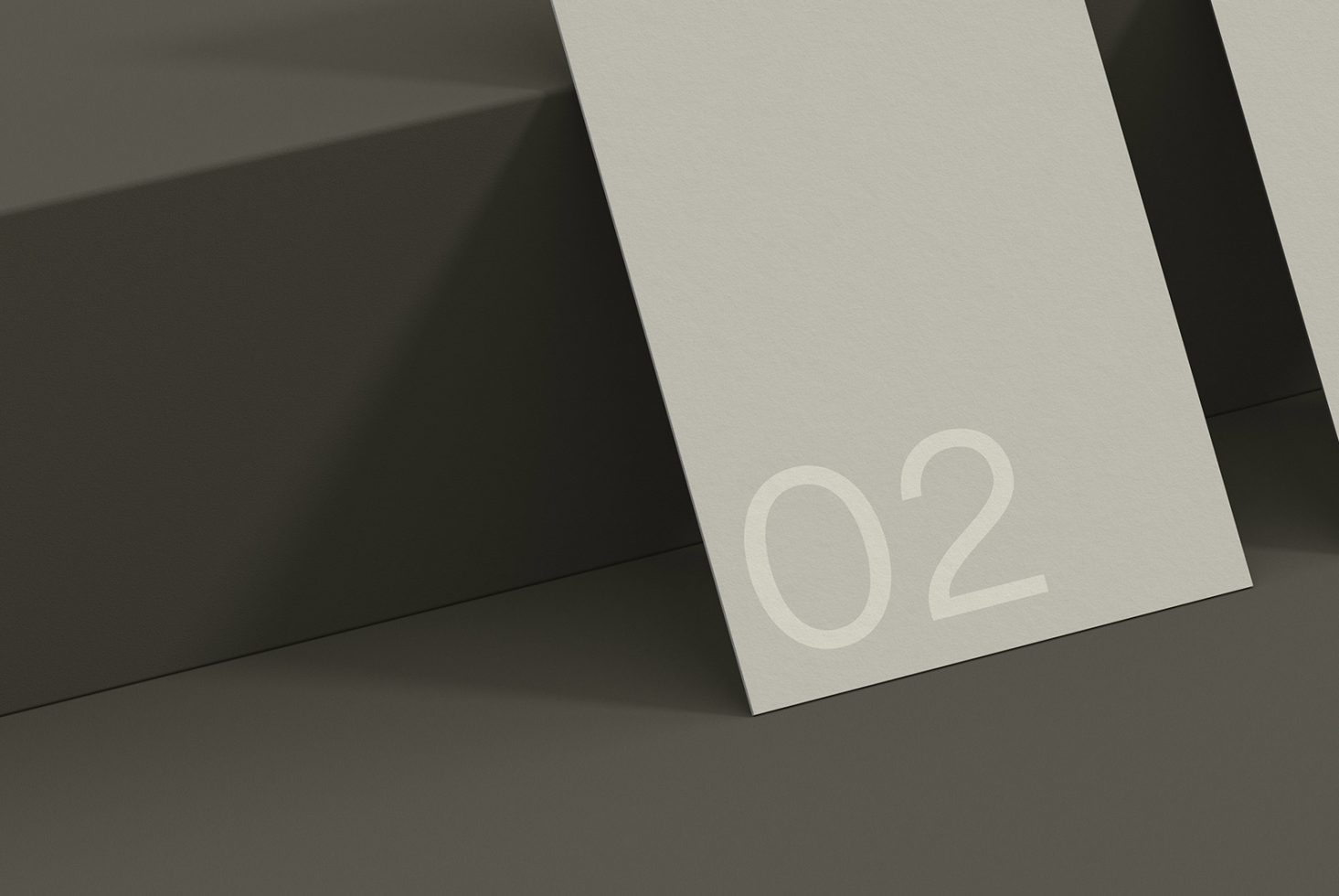 Business Card 02 Standard Mockup preview 3