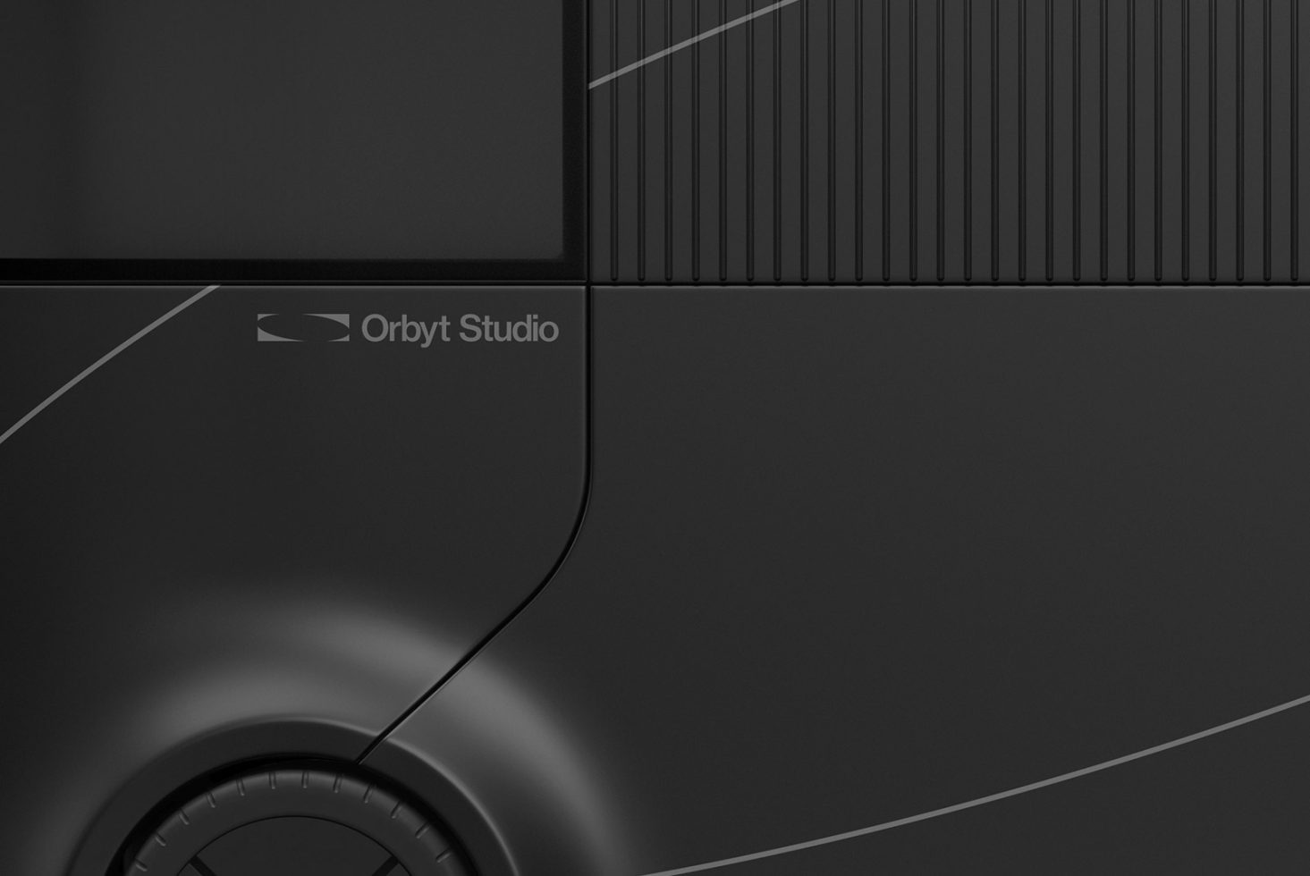 Electric Van 01 Standard Mockup preview 3