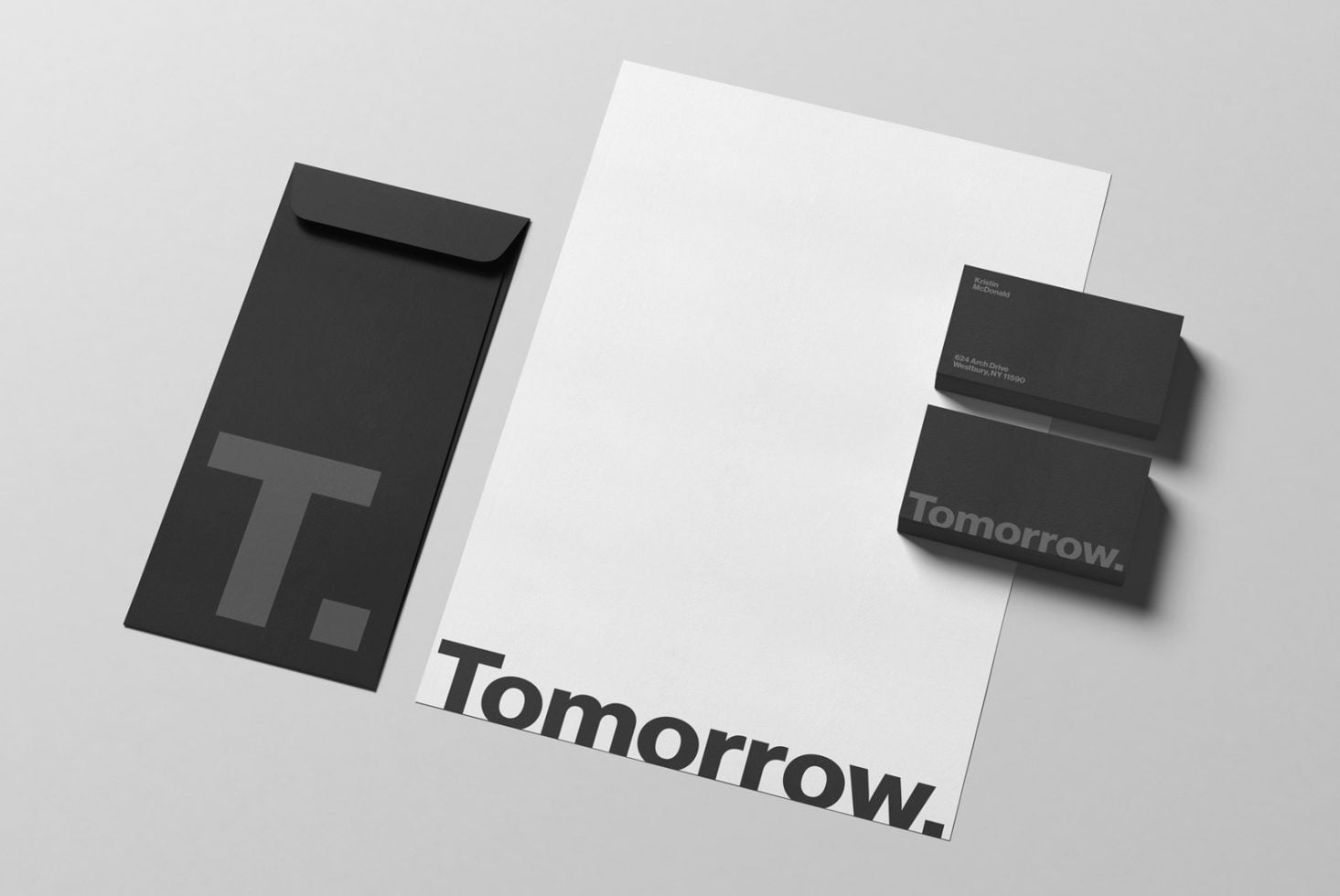 Stationery Set 02 Standard Mockup