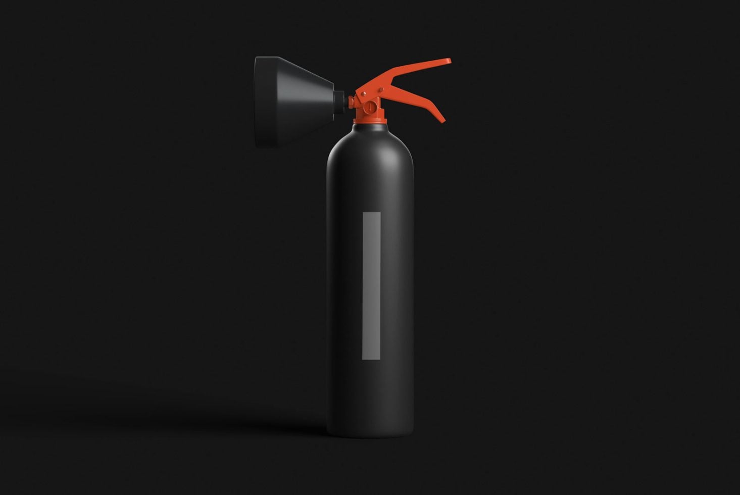 Fire Extinguisher 02 Standard Mockup