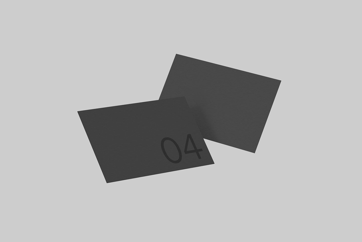 Business Card 04 Standard Mockup