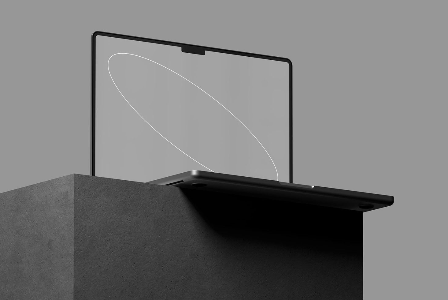MacBook Pro 03 Standard Mockup — Remastered