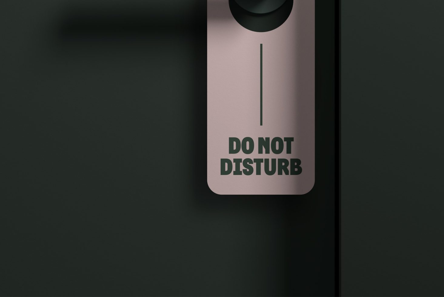 Door Sign 01 Standard Mockup preview 3