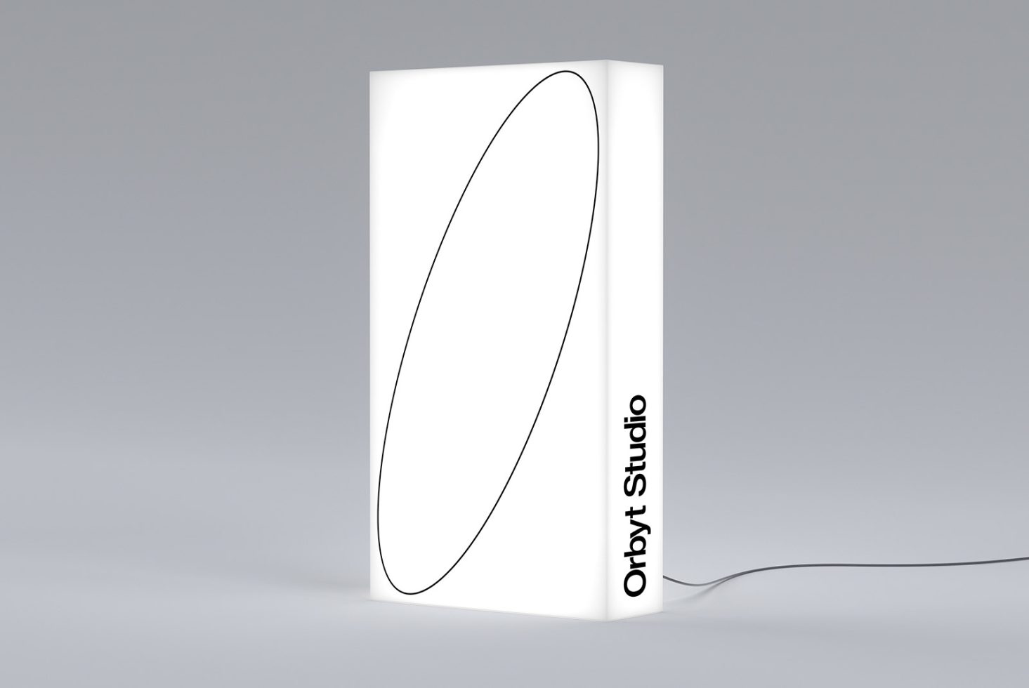 Standing Lightbox 01 Standard Mockup