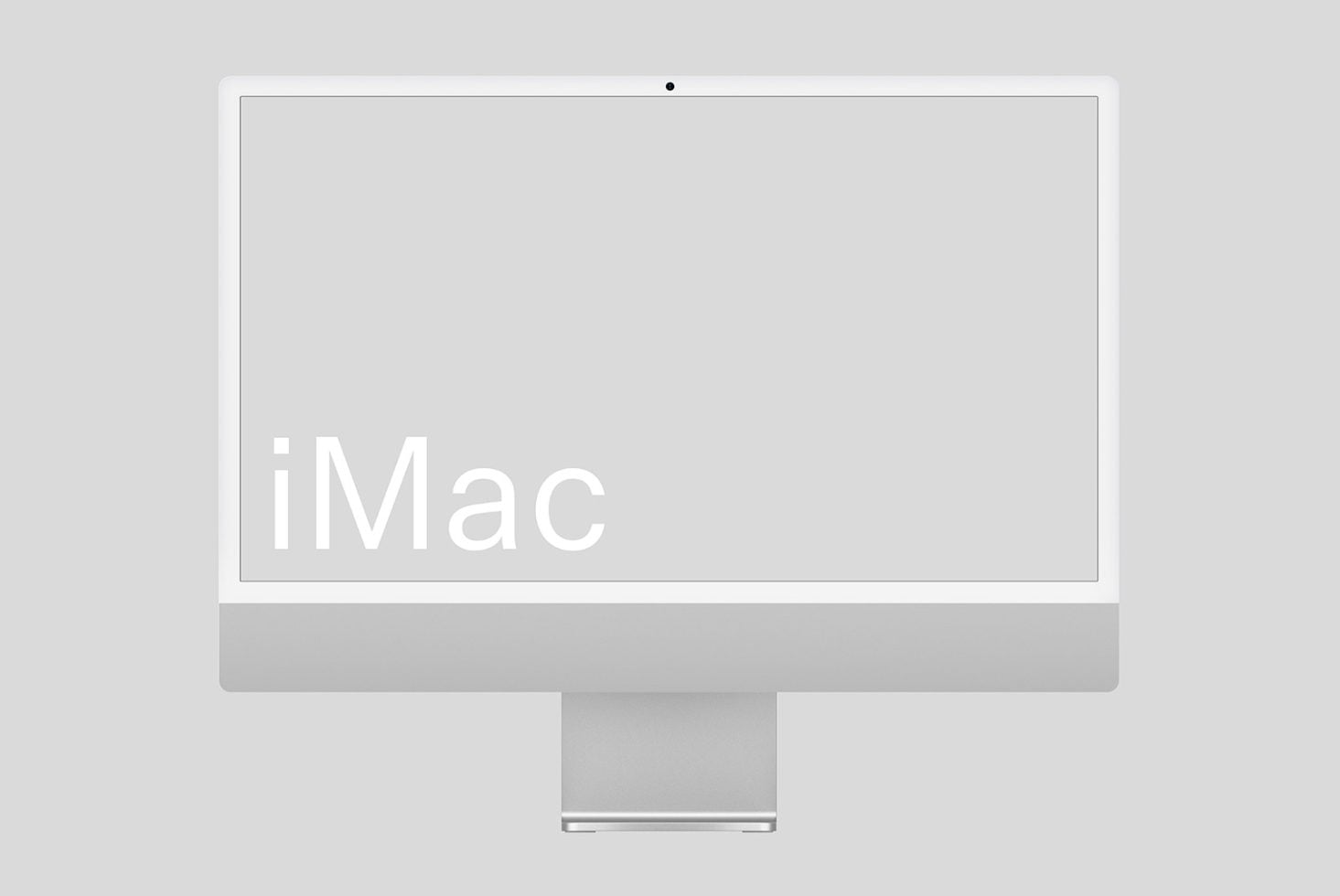 iMac 01 Standard Mockup
