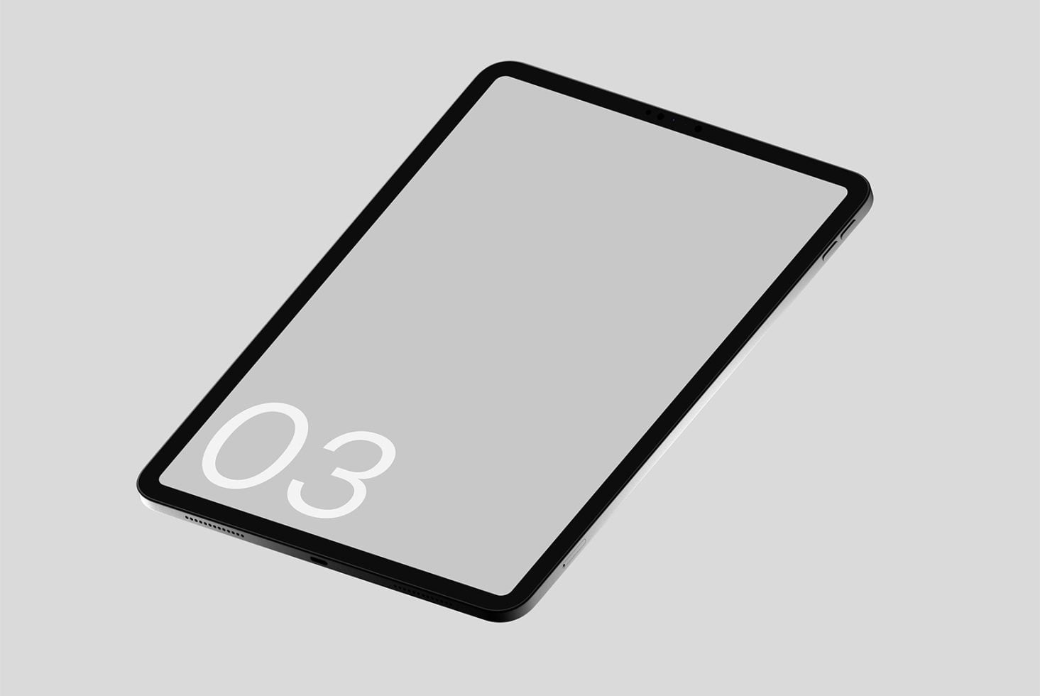 iPad Pro 03 Standard Mockup