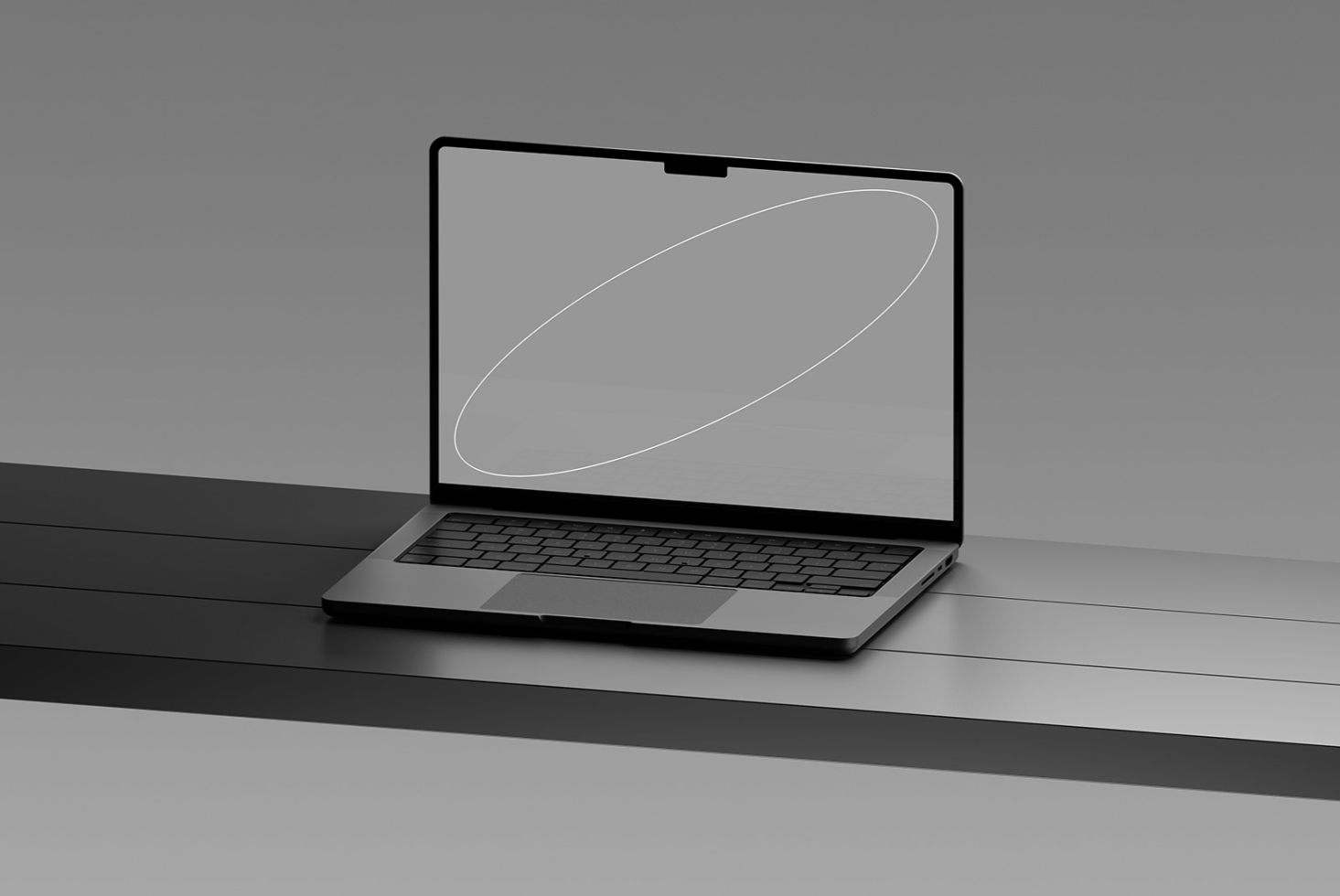 MacBook Pro 14 Standard Mockup