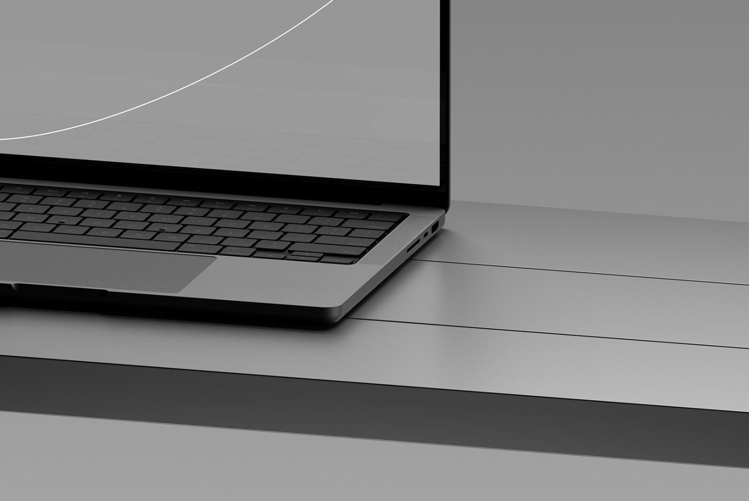 MacBook Pro 14 Standard Mockup preview 3