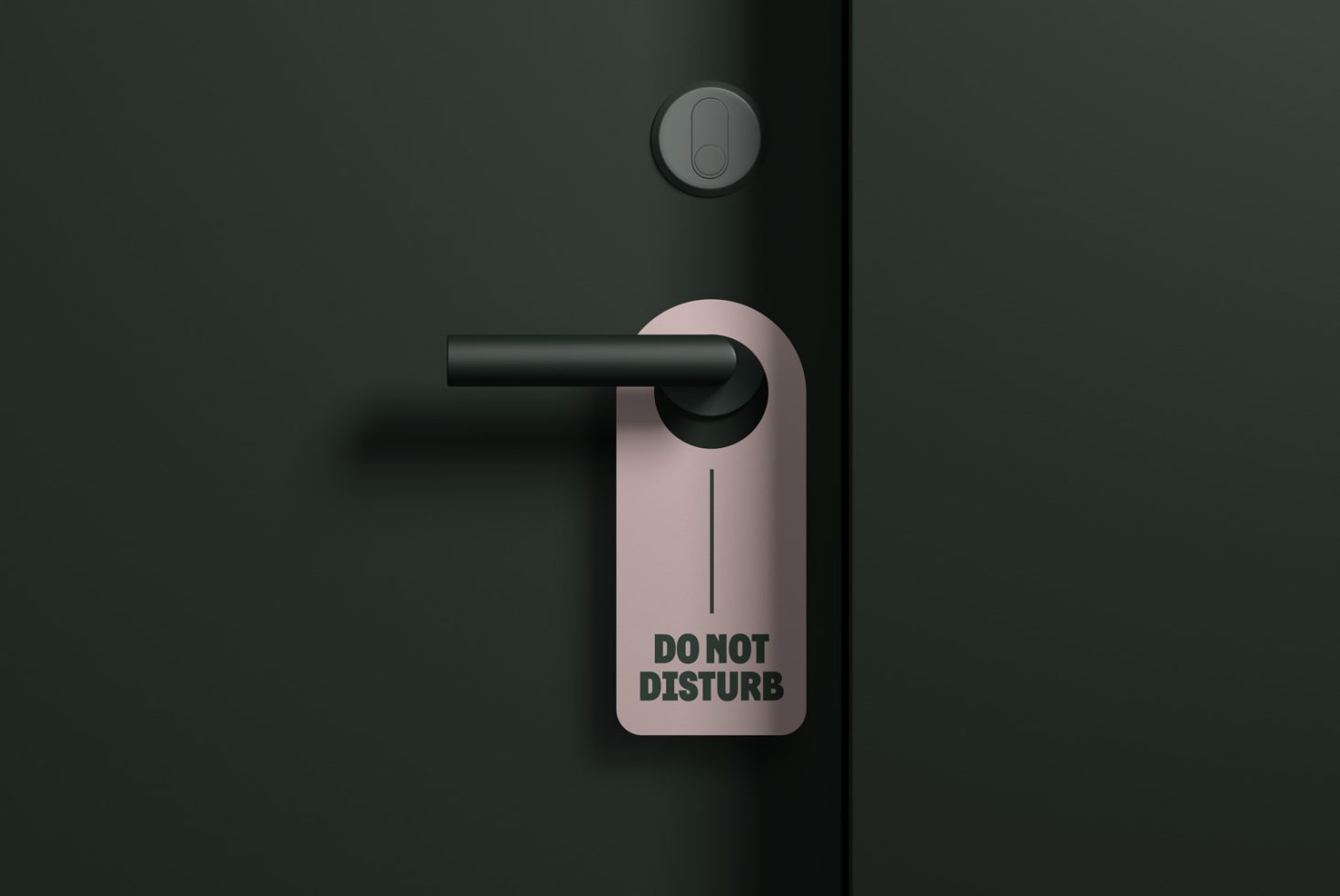 Door Sign 01 Standard Mockup