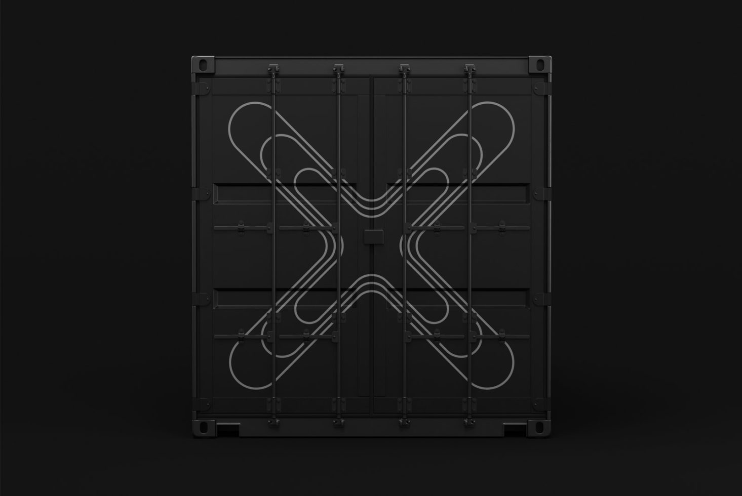 Shipping Container 01 Standard Mockup