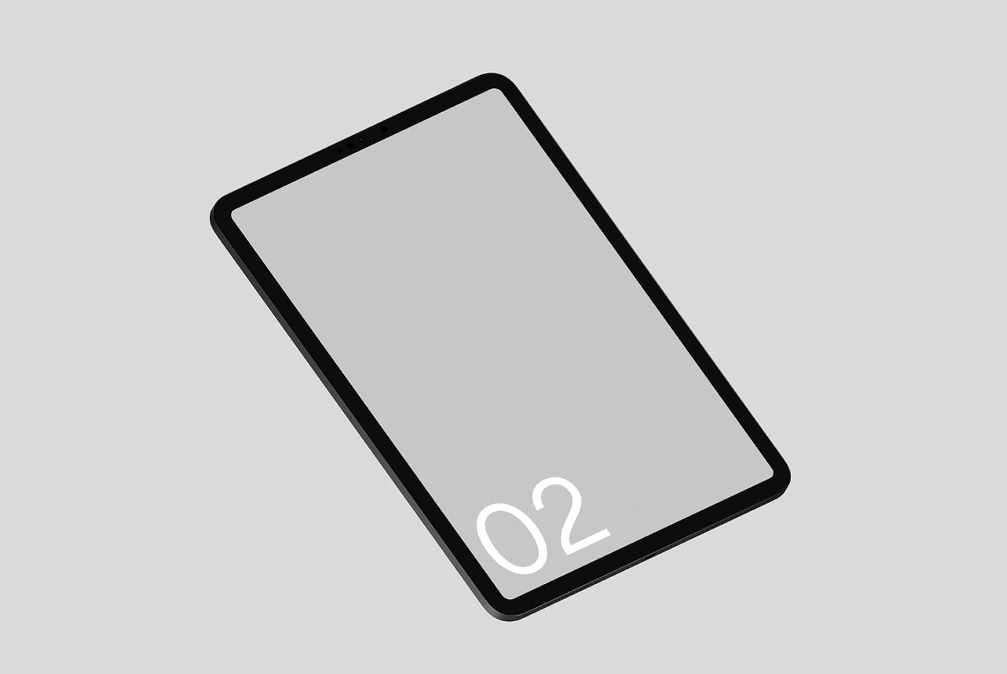 iPad Pro 02 Standard Mockup