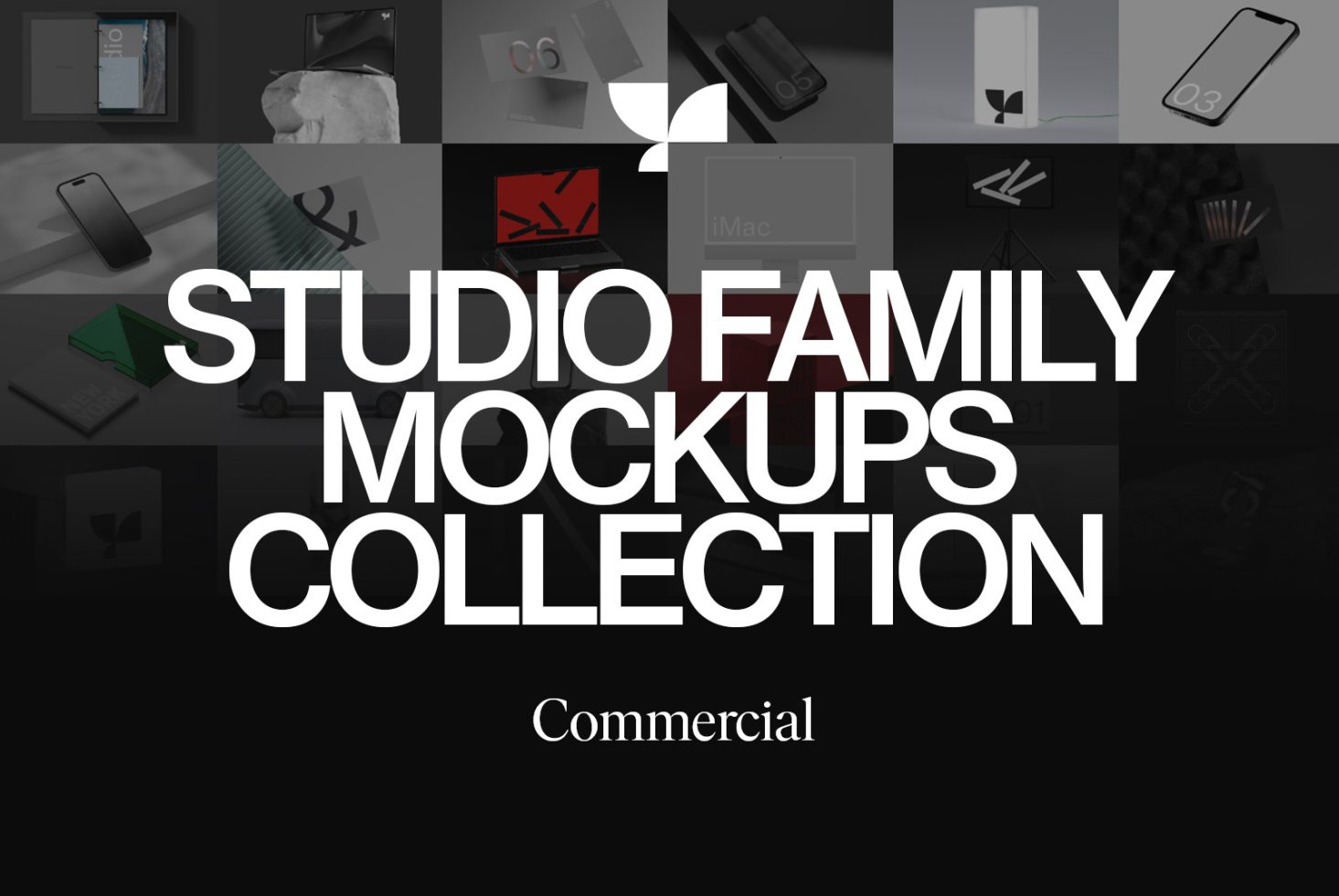 Studio Family Ultimate Mockups Collection - Commercial