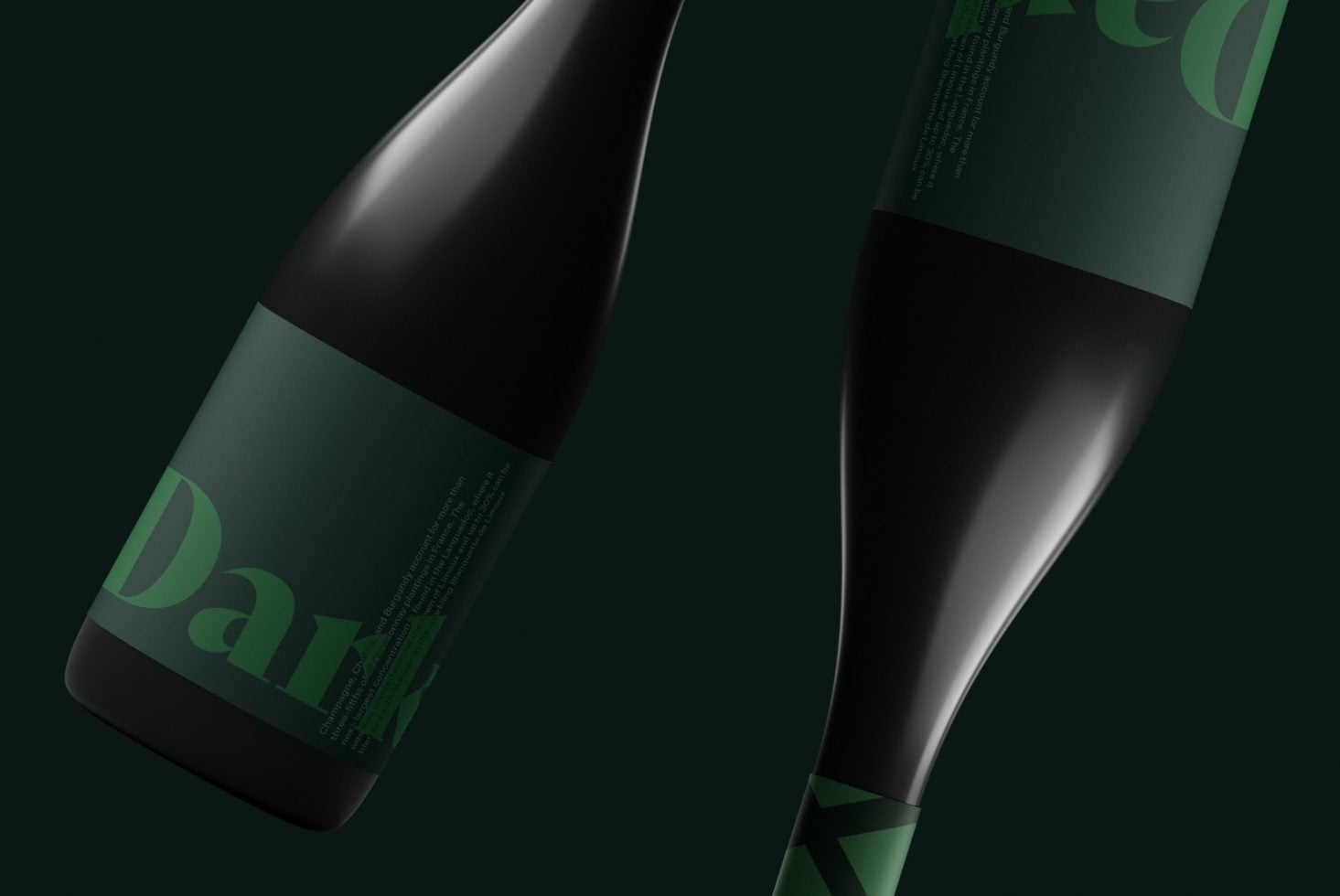 Wine Bottle 01 Standard Mockup preview 4