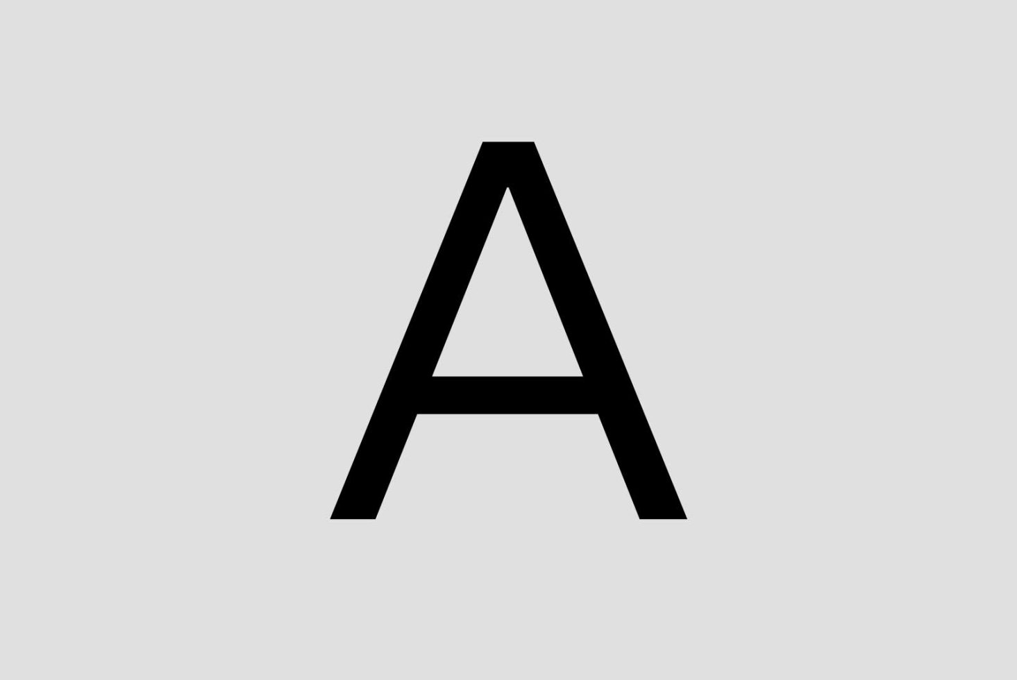 Example Typeface