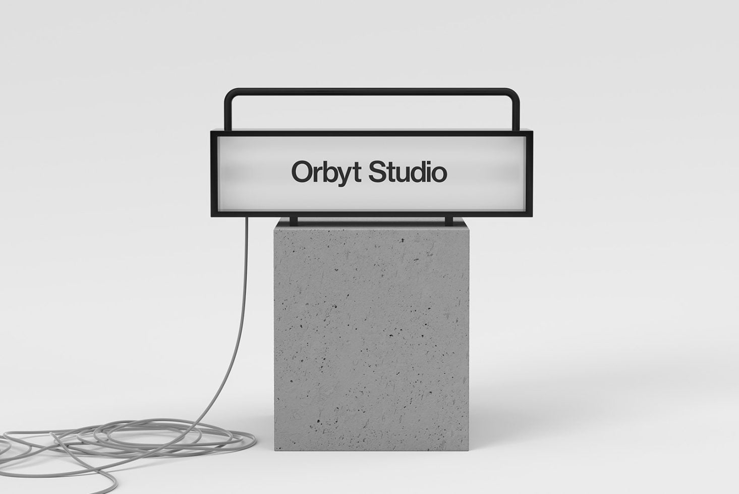 Standing Lightbox 02 Standard Mockup