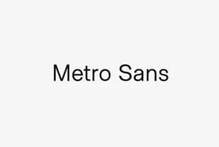 Metro Sans